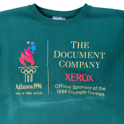 Vintage 1996 Atlanta Olympics Xerox faded crewneck (XL)