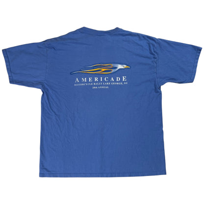 Vintage 2002 Americade biker rally eagle tee (XL)