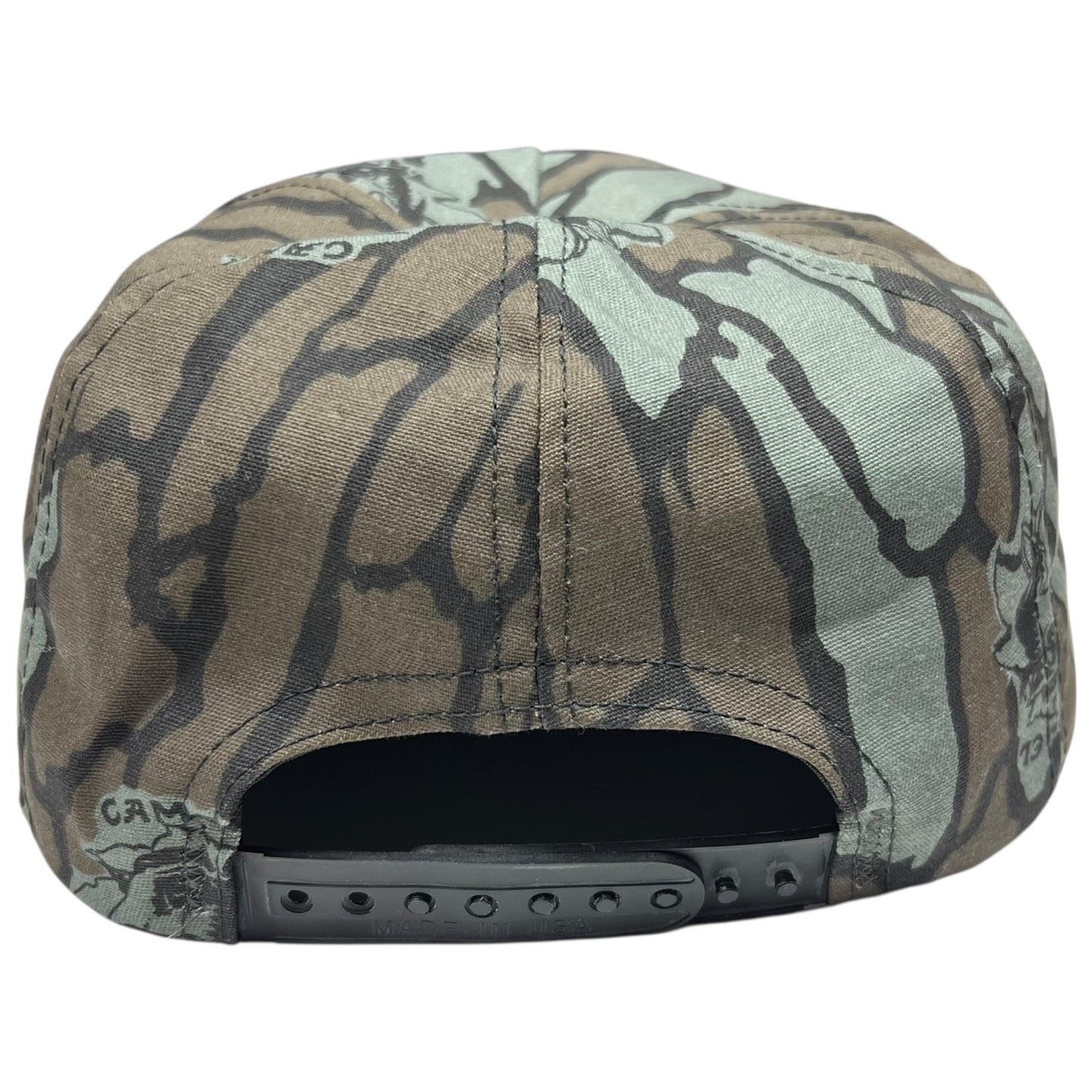 Vintage 90s Camel Joe Camel camouflage all over print SnapBack