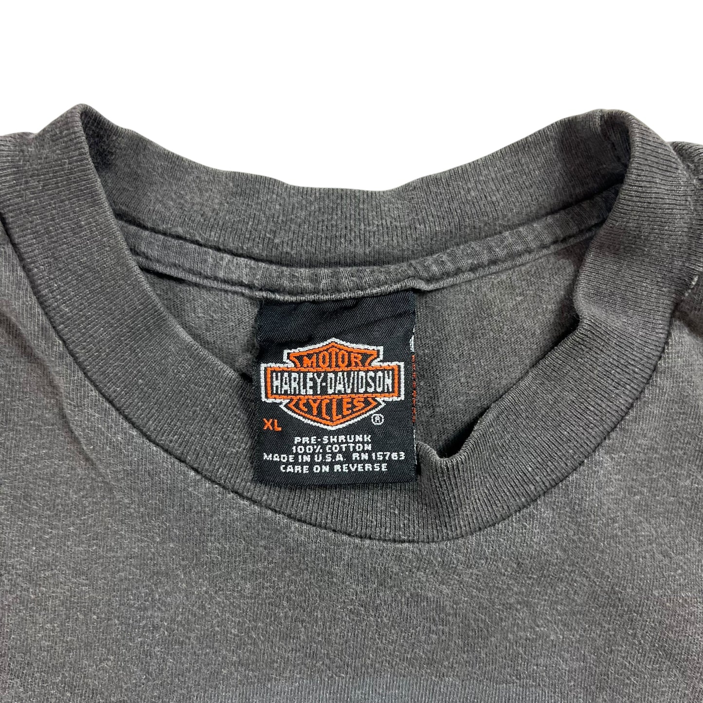 Vintage 90s Harley Davidson Hell On Wheels faded tee (L)