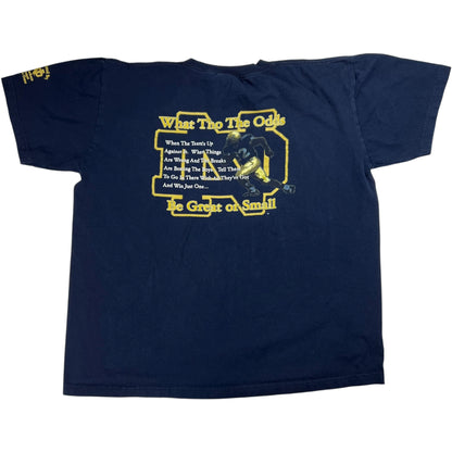 Vintage 2001 Notre dame Fighting Irish Football tee (XL)