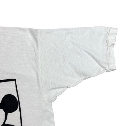 Vintage 1970s Mickey Fucked Up Jail Mickey Mouse parody tee (XS)