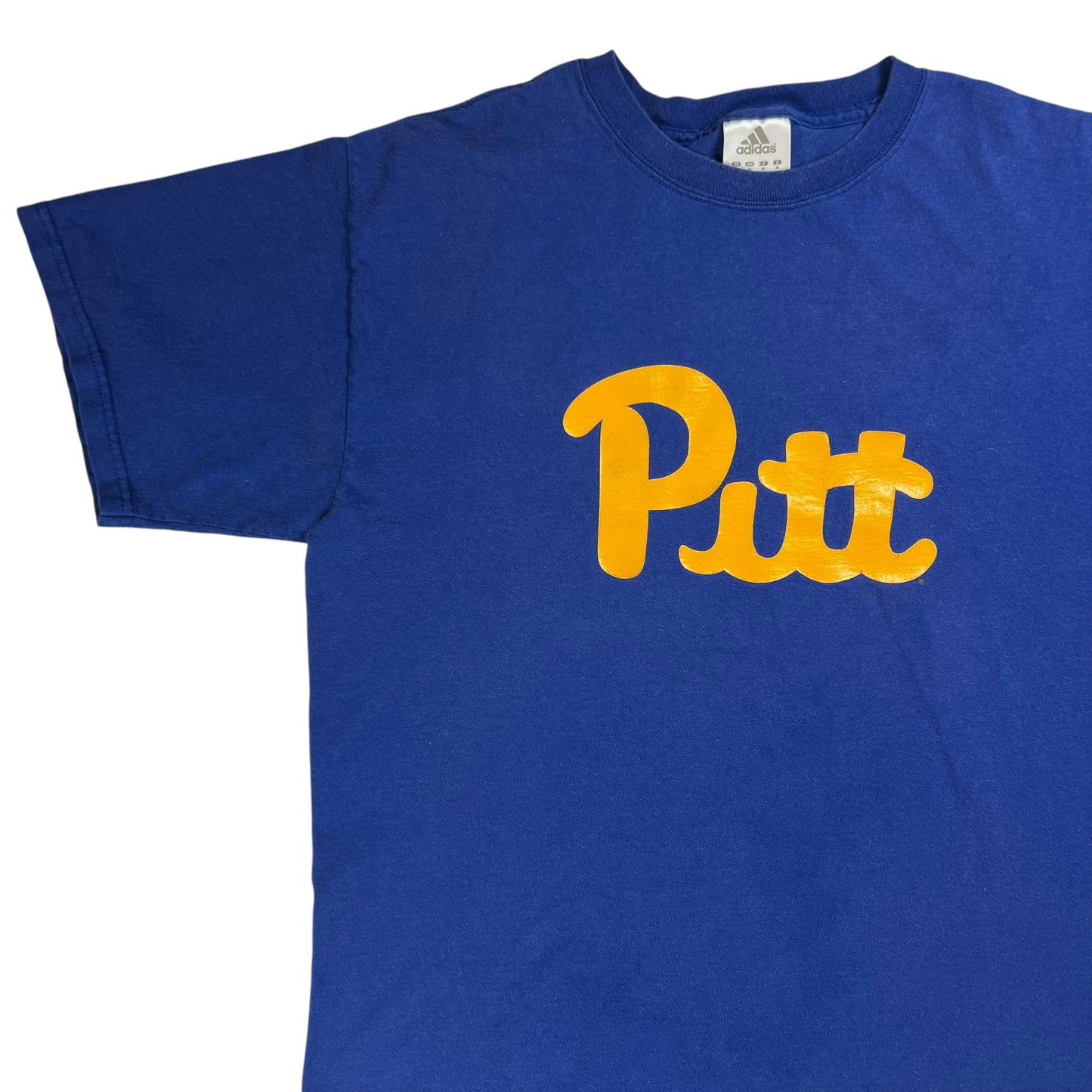 Vintage Y2K Adidas UPitt University of Pittsburgh Panthers tee (L)