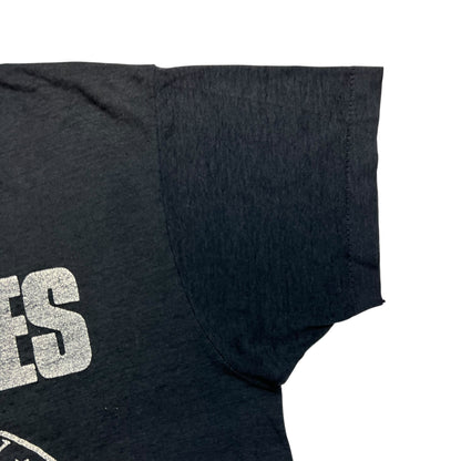 Vintage 80s The Ramones faded band tee (M)
