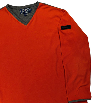 Vintage 90s Polo Sport Ralph Lauren two tone fleece (XL)