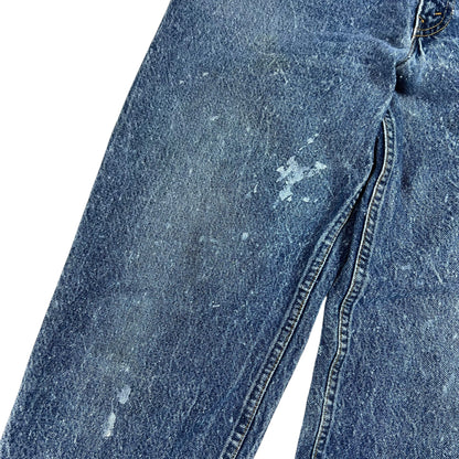 Vintage 90s Levi’s 515 stone wash patina worn denim jeans (32x31)