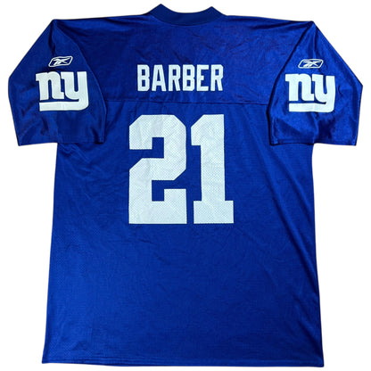 Vintage Y2K Reebok New York Giants Tiki Barber NFL Jersey (XL)