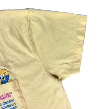 Vintage 2000 Looney Tunes Tweety Bird pocket tee (L)