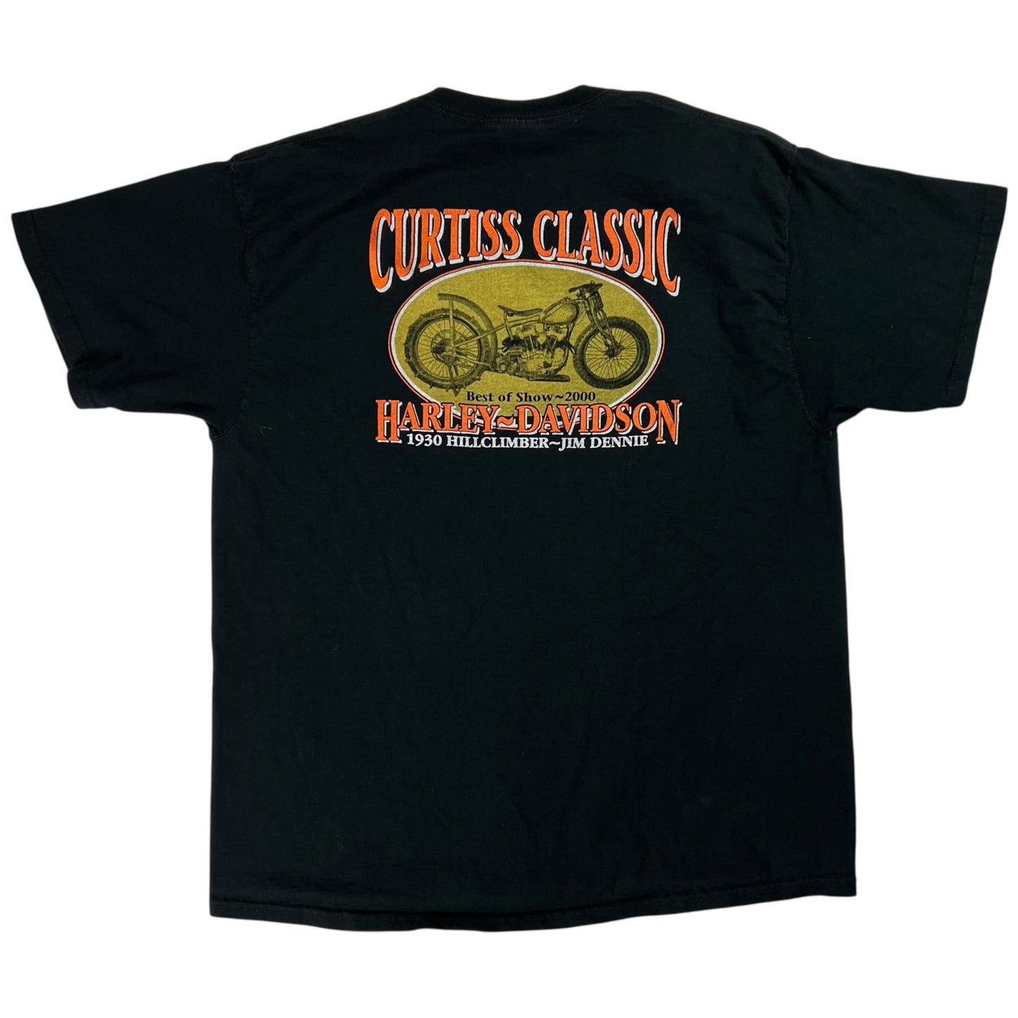 Vintage 2001 Curtiss Classic Motorcycle Weekend biker tee (XL)