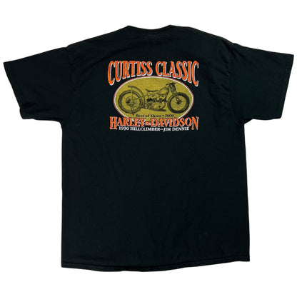 Vintage 2001 Curtiss Classic Motorcycle Weekend biker tee (XL)