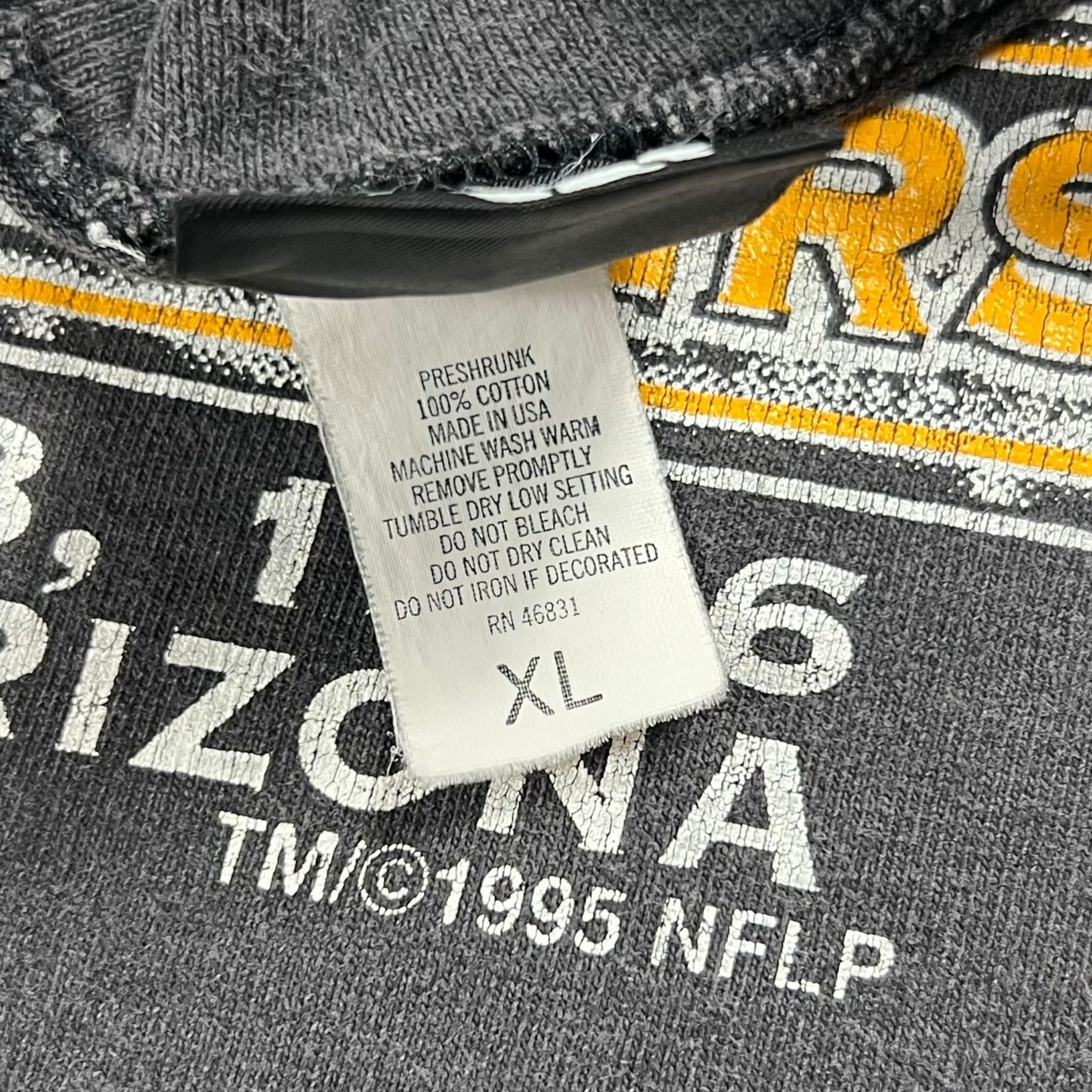 Vintage 1995 Pittsburgh Steelers Super Bowl XXX tee (XL)