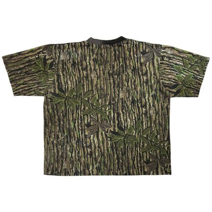 Vintage 80s Real Tree Camo pocket tee (XL)