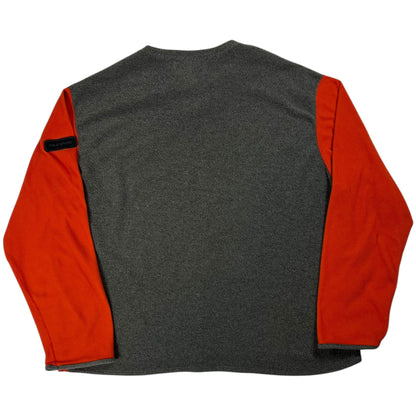 Vintage 90s Polo Sport Ralph Lauren two tone fleece (XL)