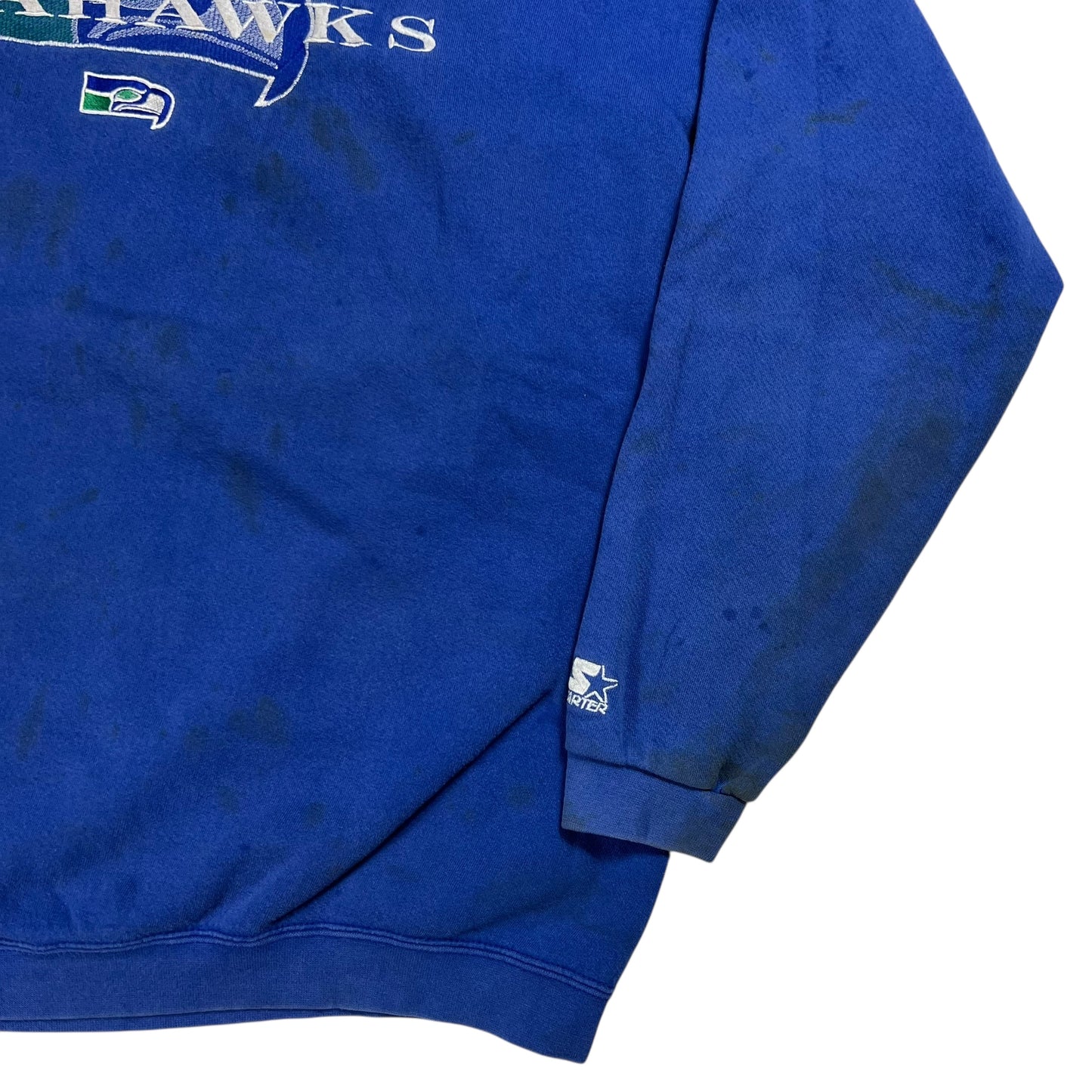 Vintage 90s Starter Seattle Seahawks faded crewneck (XL)