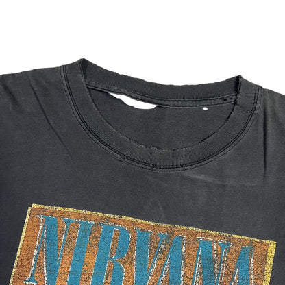 Vintage 2004 Nirvana Kurt Cobain distressed band tee (L)