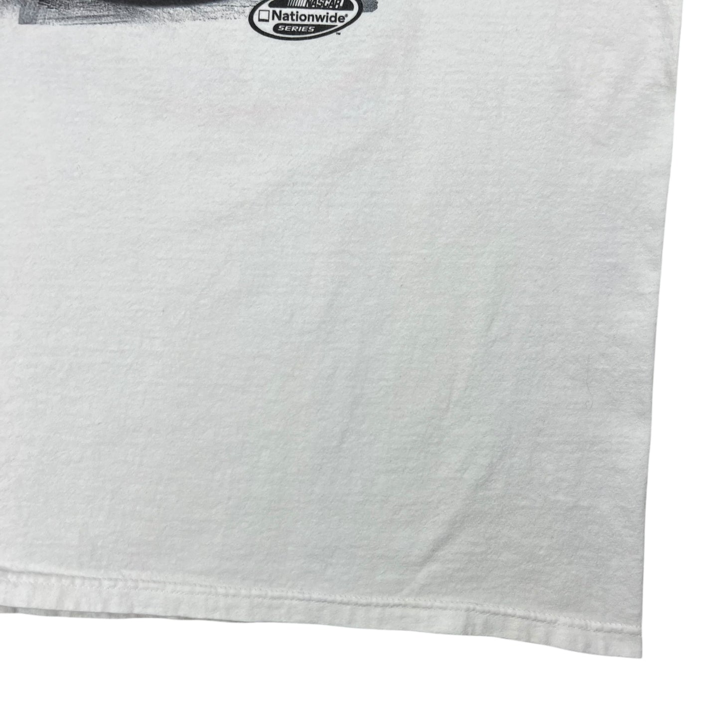 Y2K NASCAR Danica Patrick GoDaddy white racing tee (XXL)