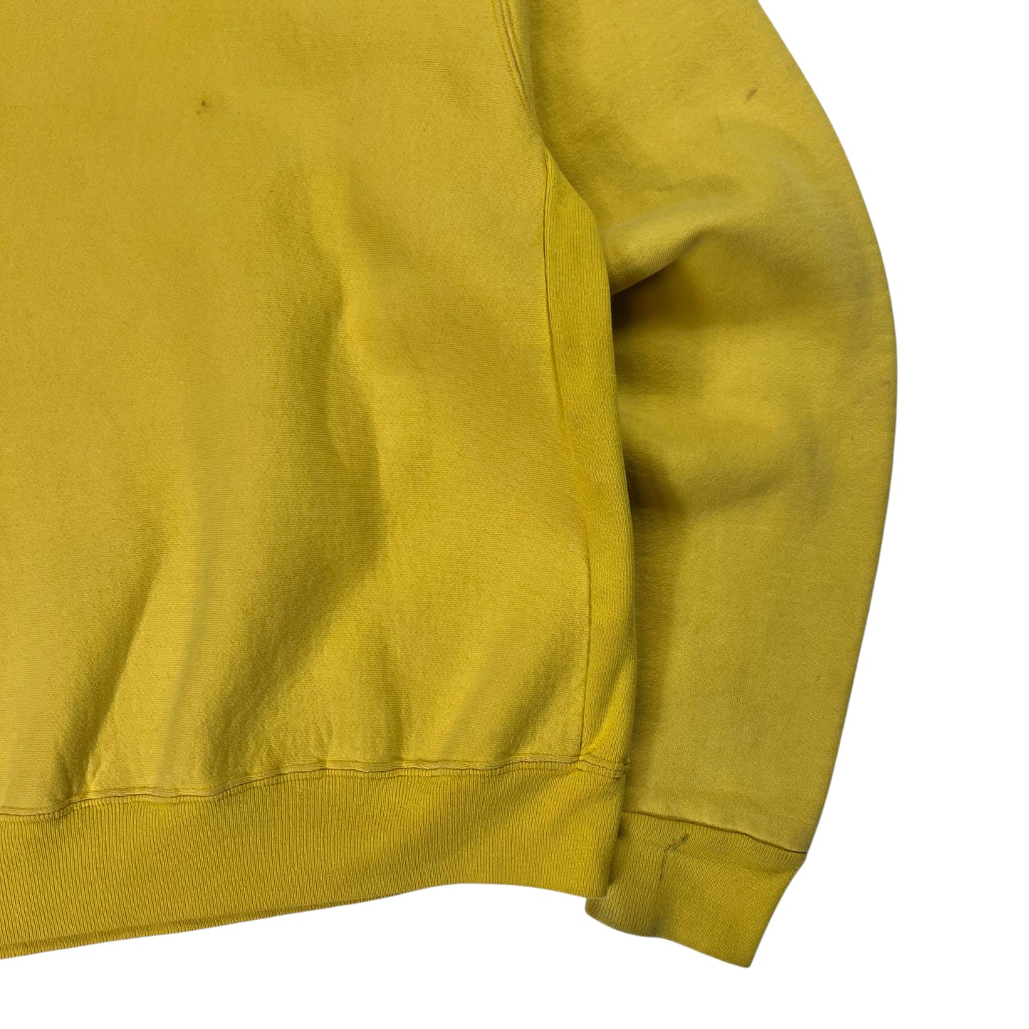 Vintage 80s Carhartt faded yellow heavy crewneck (L)