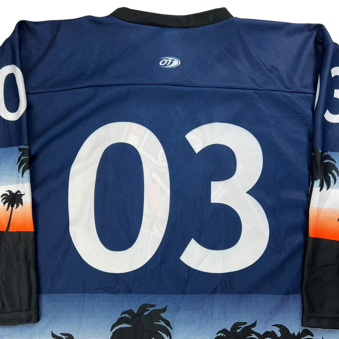 Vintage 2003 San Diego Gulls AHL all over print hockey jersey (L) DS NWT