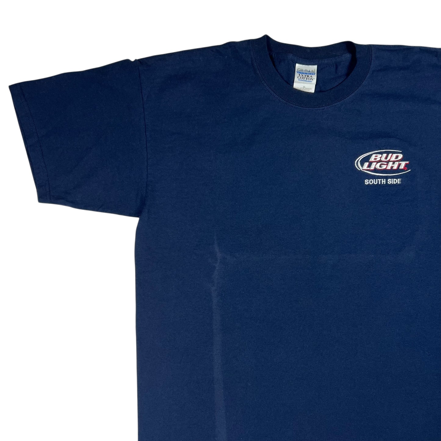 Vintage Y2K Bud Light South Side Pittsburgh faded beer tee (XL)