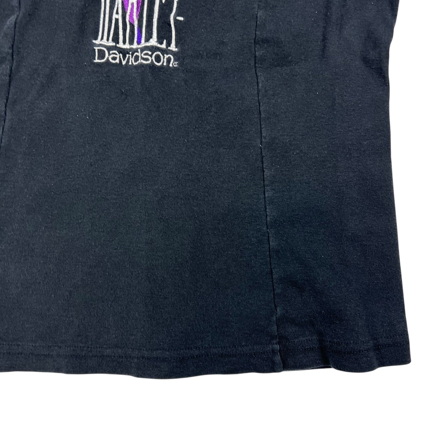 Vintage Y2K Harley Davidson Femme biker baby style tank top (L)