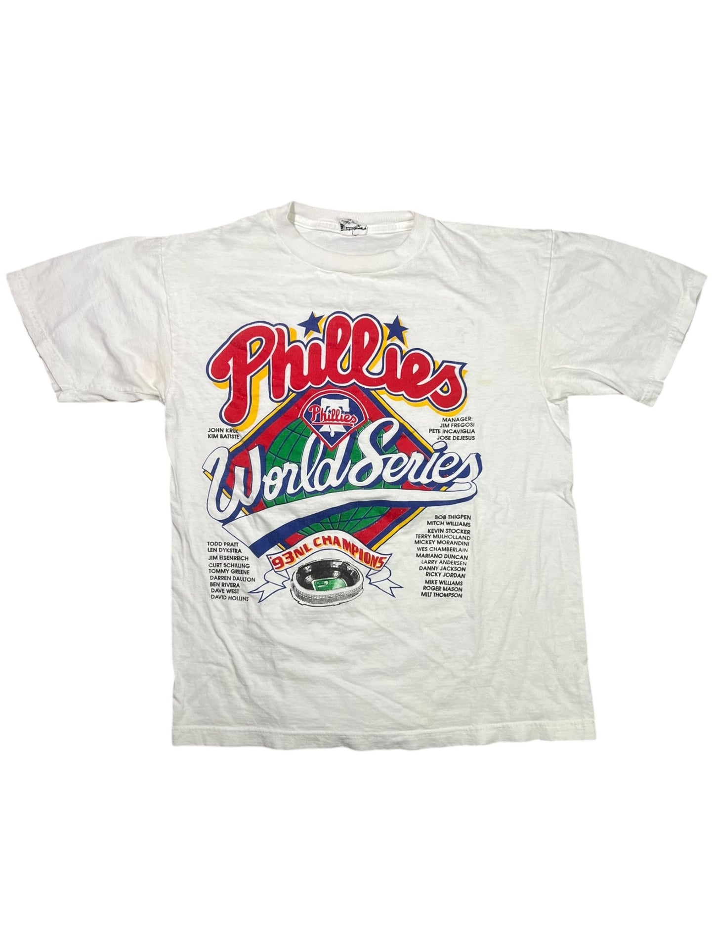 Vintage 1993 Philadelphia Phillies World Series tee (S/M)