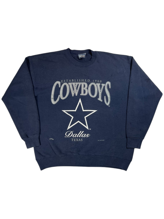 Vintage 90s Lee Dallas Cowboys faded crewneck (XL)