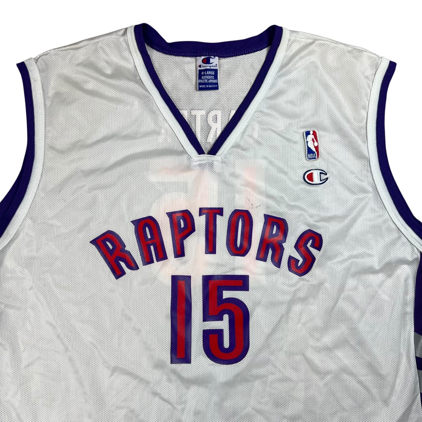 Vintage 90s Champion Toronto Raptors Vince Carter NBA jersey (XL)