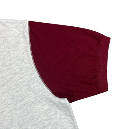 Vintage 90s L.L. Bean two tone Henley tee (L)