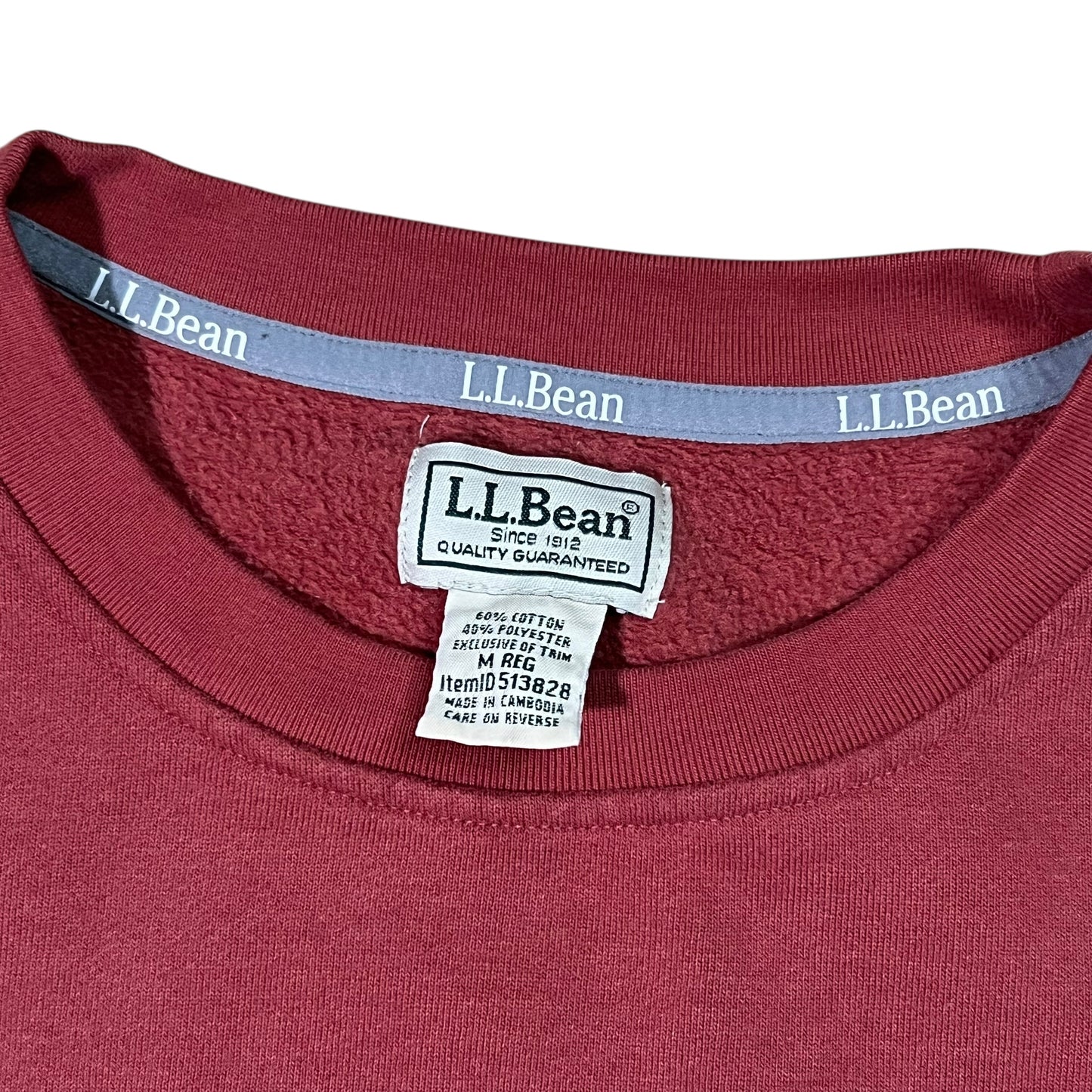 Y2K L.L. Bean tri color block crewneck (M)