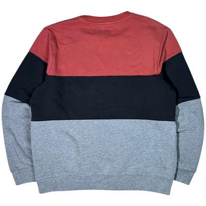 Y2K L.L. Bean tri color block crewneck (M)