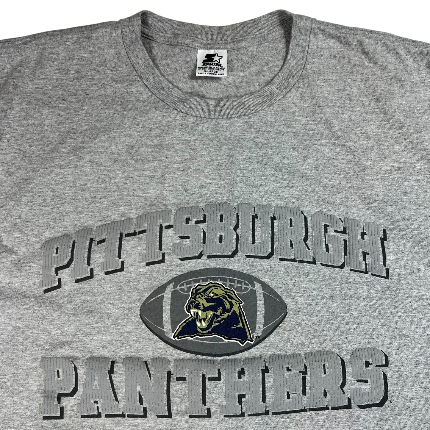Vintage 90s Starter Pitt Panthers Football University of Pittsburgh tee (XL)