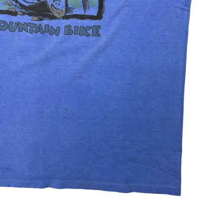 Vintage 90s Killington Mountain Bike Vermont faded art tee (XL)