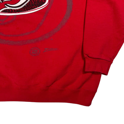 Vintage 90s Zubaz New Jersey Devils NHL crewneck (XL)