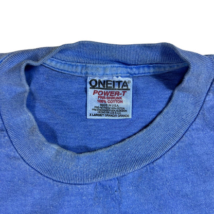 Vintage 90s Killington Mountain Bike Vermont faded art tee (XL)