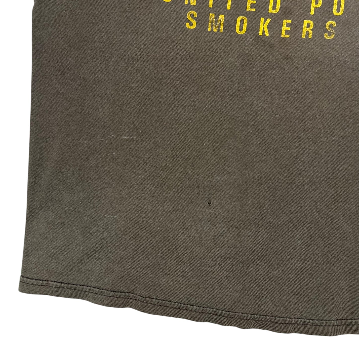 Vintage 90s Tultex UPS United Pot Smokers distressed tee (L)