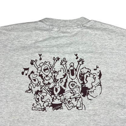 Vintage 90s Life’s a party, experience it alcohol free. Philadelphia tee (XL)