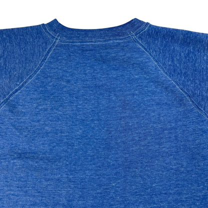 Vintage 1970s Heather Blue faded crewneck (M)