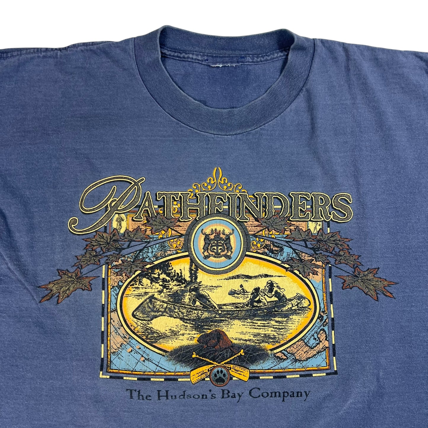Vintage 90s Hudson’s Bay Company faded outdoors tee (L)