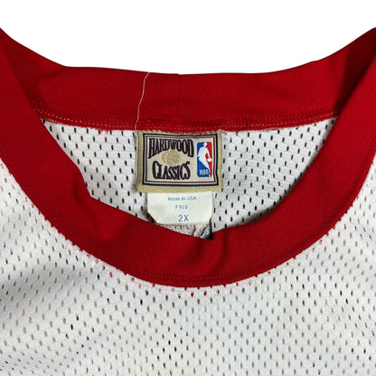 Vintage 90s Majestic Hardwood Classics Philadelphia 76ers Sixers NBA Jersey (XXL)