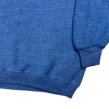 Vintage 1970s Heather Blue faded crewneck (M)