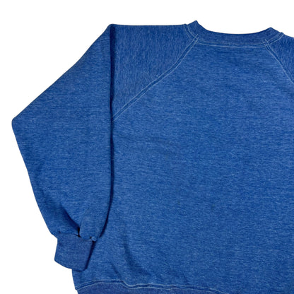 Vintage 1970s Heather Blue faded crewneck (M)