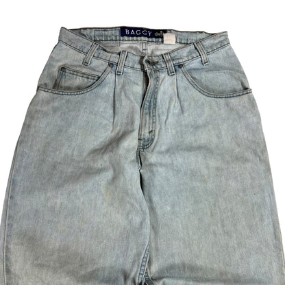 Vintage 90s Levi’s Silver Tabs Baggy faded & worn denim jeans (32x32)