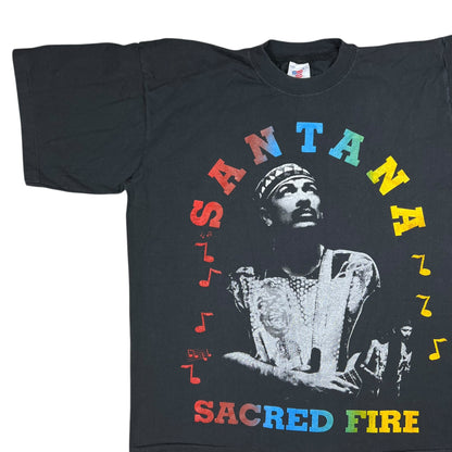 Vintage 1994 Carlos Santana Sacred Fire lot band tee (L)