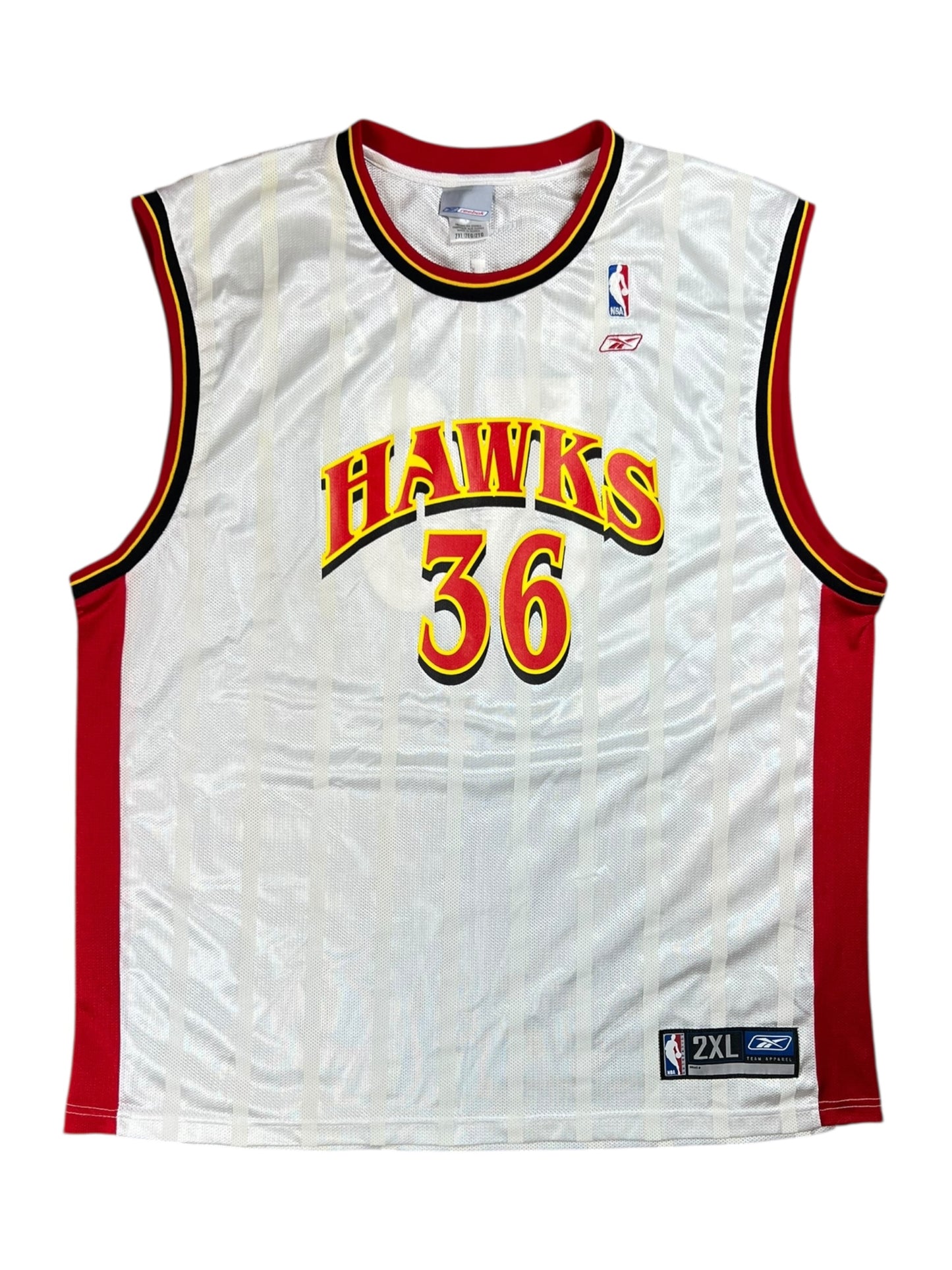 Vintage 2004 Reebok Atlanta Hawks Rasheed Wallace extremely rare NBA jersey (XXL)