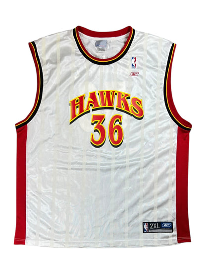 Vintage 2004 Reebok Atlanta Hawks Rasheed Wallace extremely rare NBA jersey (XXL)