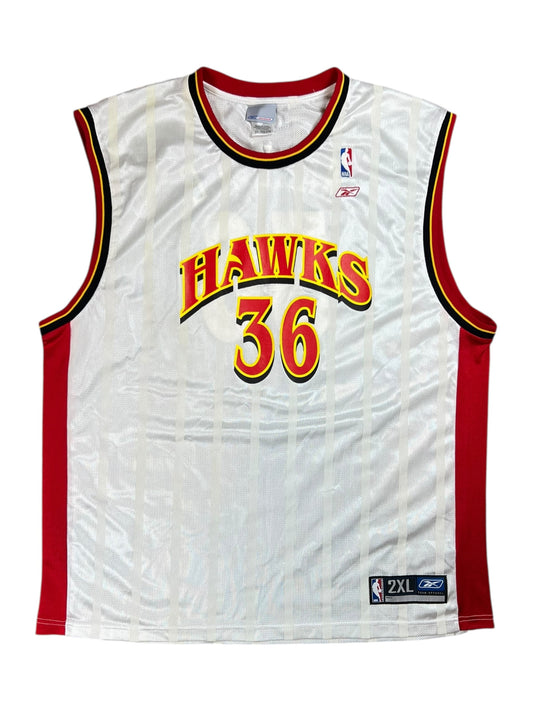 Vintage 2004 Reebok Atlanta Hawks Rasheed Wallace extremely rare NBA jersey (XXL)