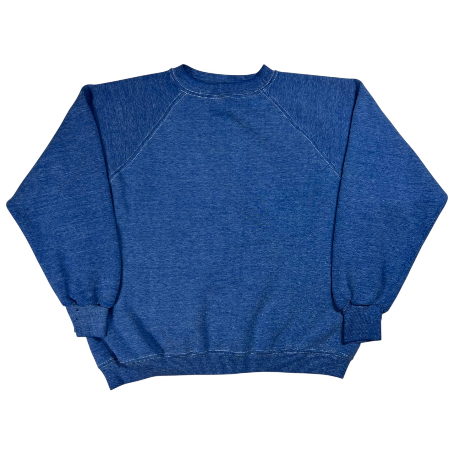 Vintage 1970s Heather Blue faded crewneck (M)