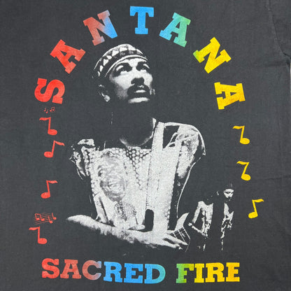 Vintage 1994 Carlos Santana Sacred Fire lot band tee (L)