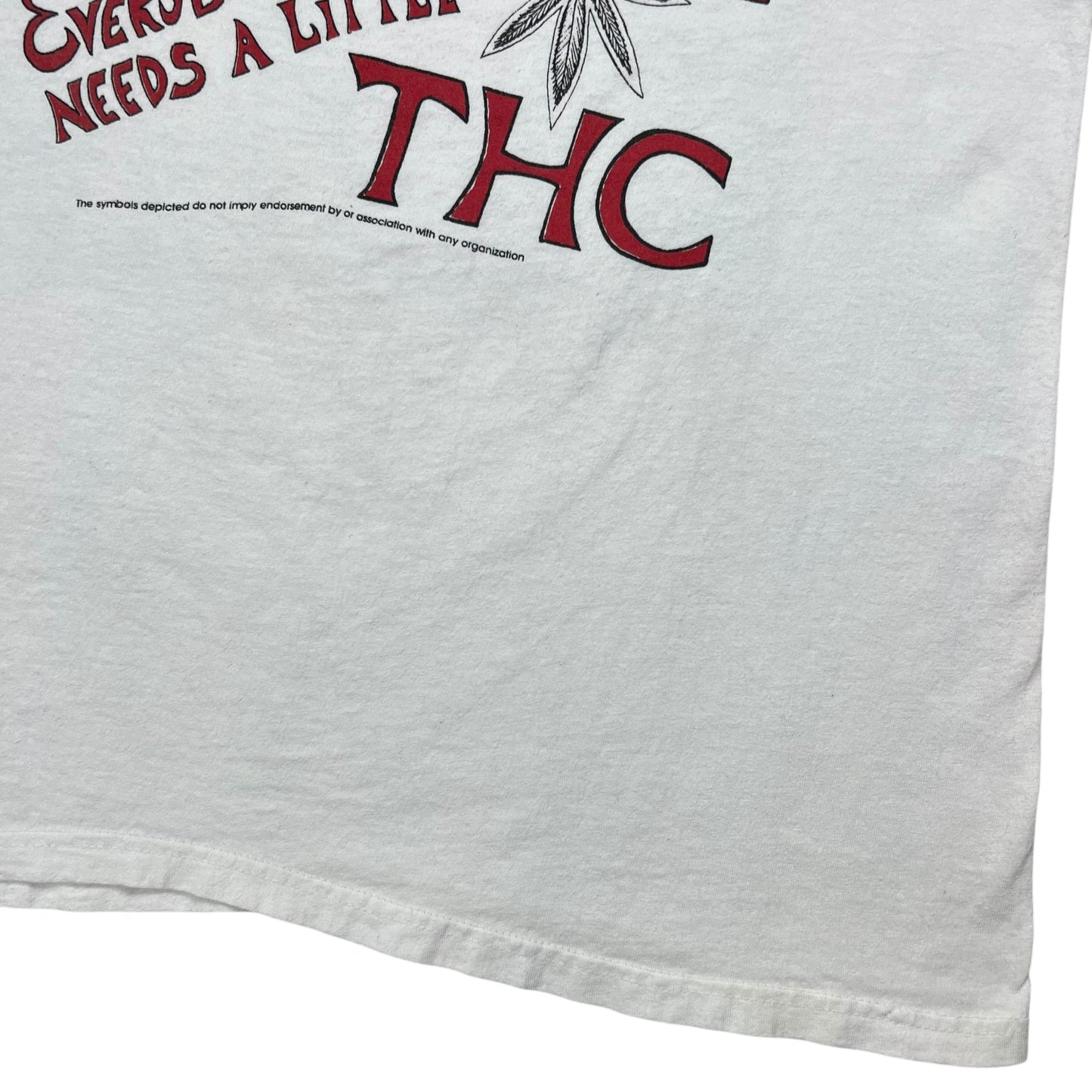 Vintage 1998 Everybody Needs a Little THC KFC Colonel Sanders tee (L)