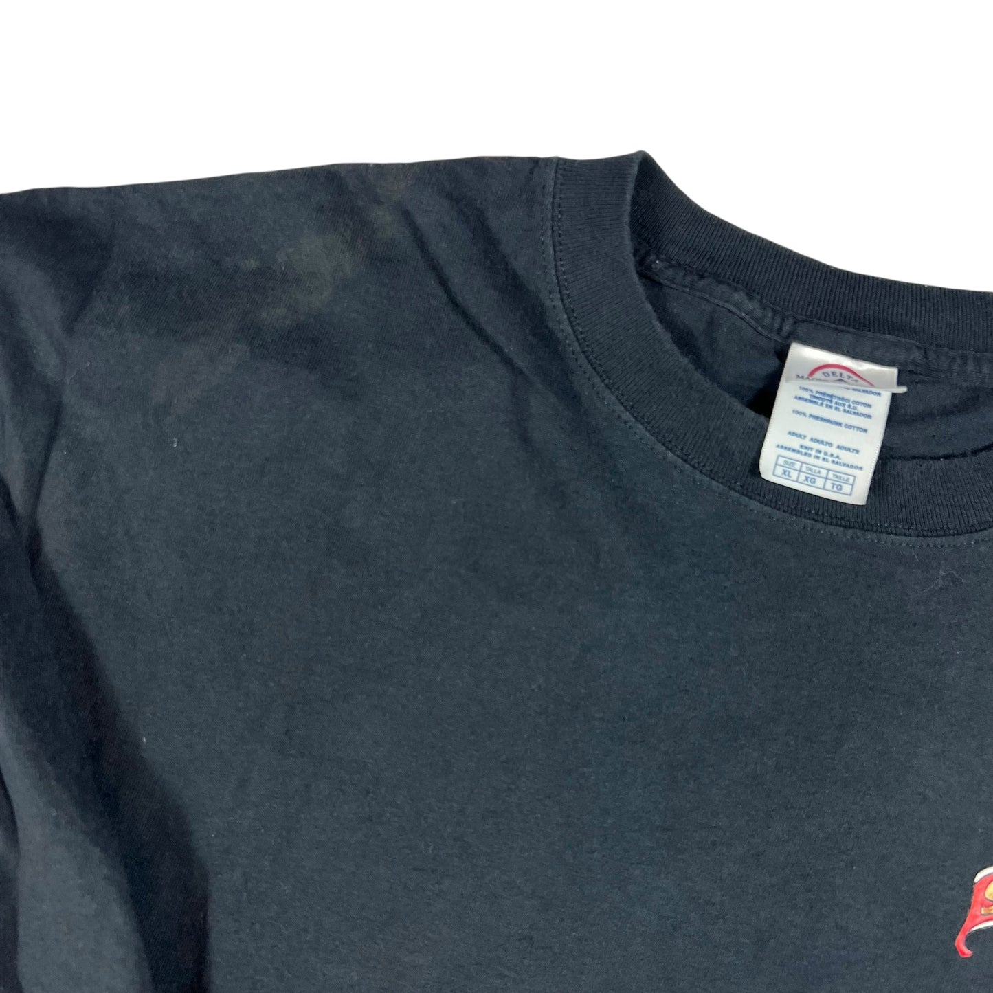 Vintage Y2K Suck Bang Blow raunchy biker bar long sleeve print shirt (L/XL)